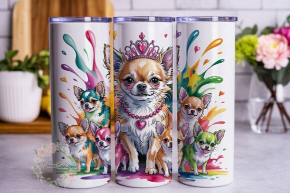 Chihuahua Dog Art Tumbler Wrap Review