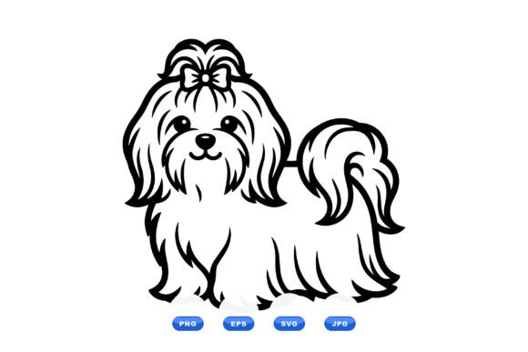 Cute Fluffy Dog Clipart Review