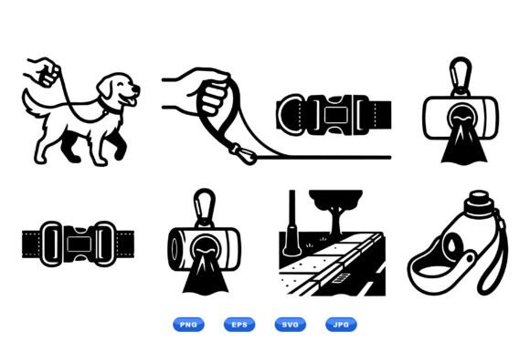 Dog Walking Icon Collection Review