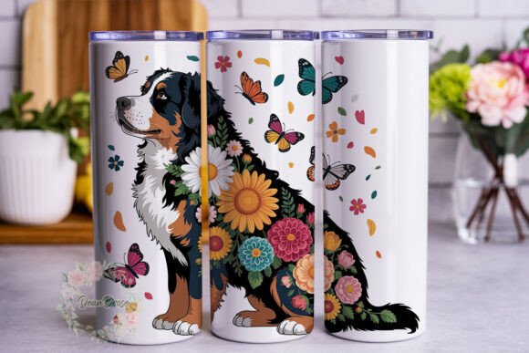 Floral Dog Butterfly Tumbler Wrap Review