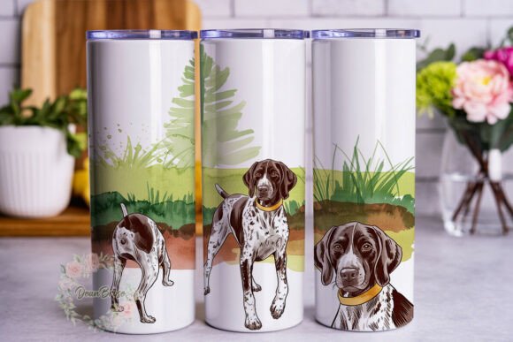 GSP Watercolor Dog Continuous Design Review