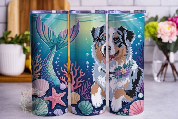 Mermaid Dog Underwater Tumbler Wrap Review