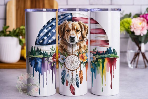 Patriotic Dog Watercolor Art Wrap Review