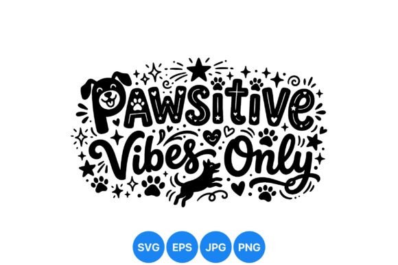 Pawsitive Vibes Dog Quote Art Review