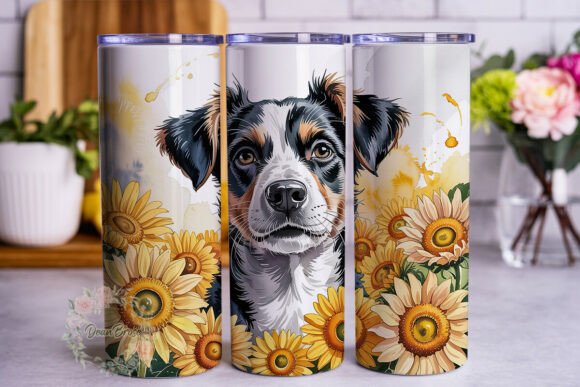 Sunflower Dog 20oz Tumbler Wrap Review