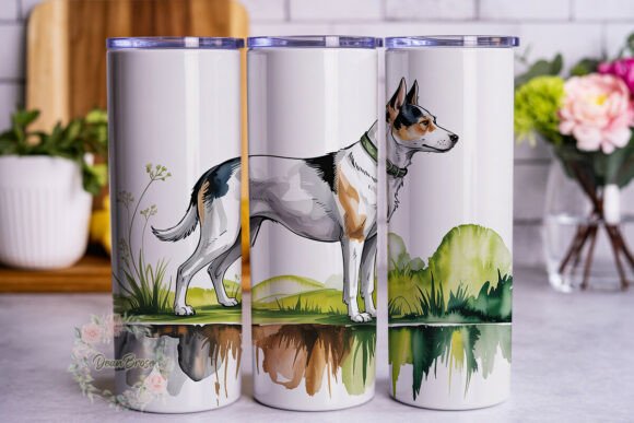 Terrier Dog Watercolor Tumbler Wrap Review